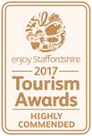 Enjoy Staffordshire 2017 Tourism Award