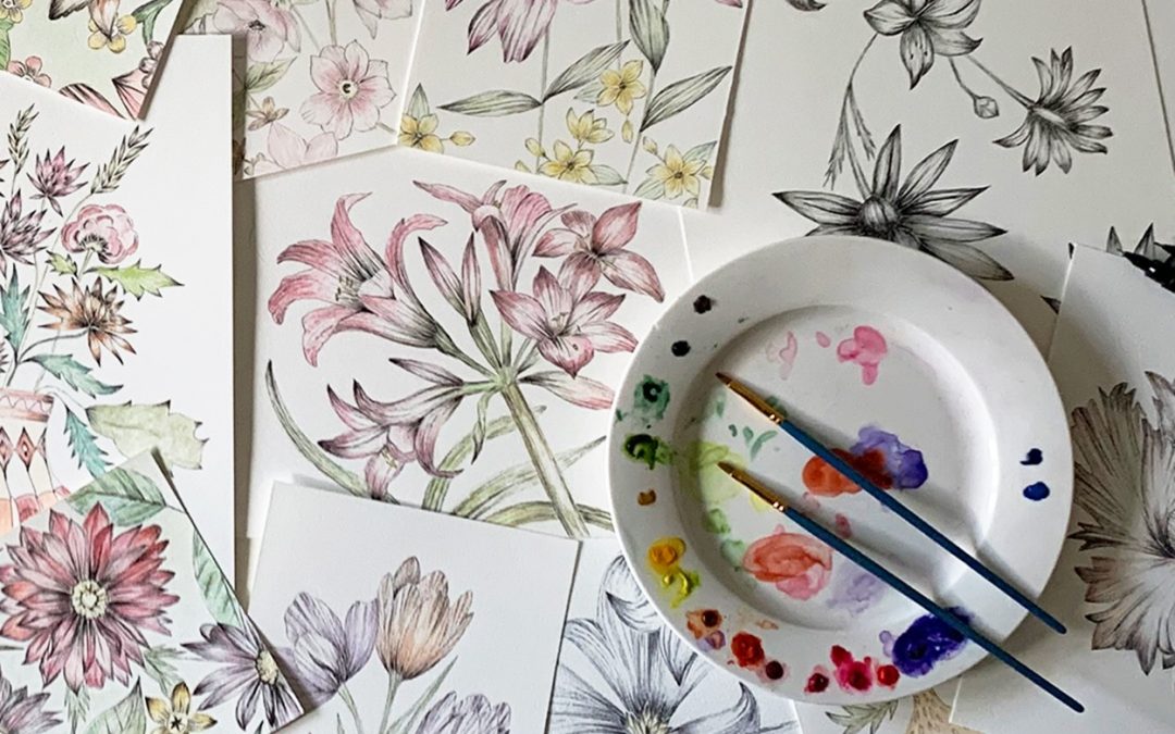 Pen and Watercolour Workshop With Kate Dawes