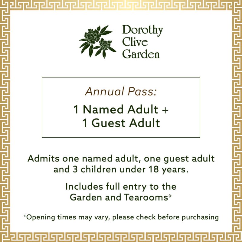 Annual Membership - 1 named Adult + 1 Guest Adult (+ 3 Children)