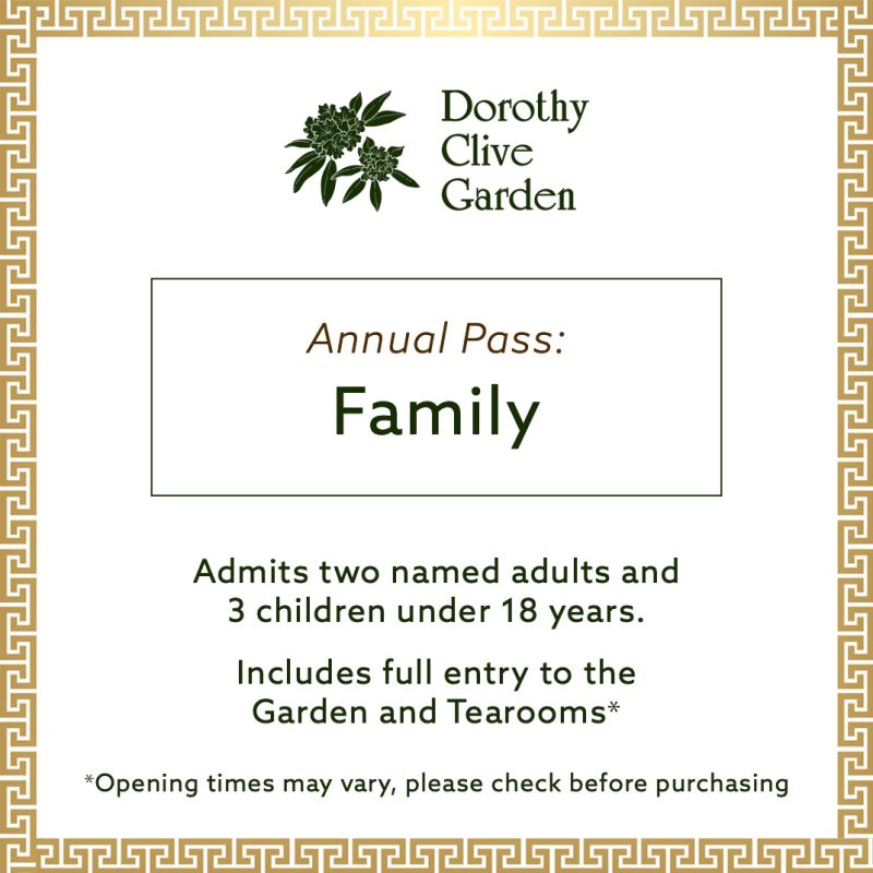 dorothy clive annual pass